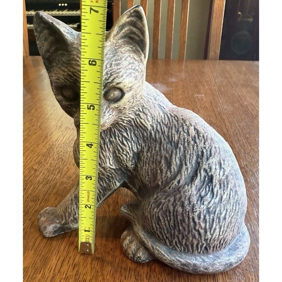 Small Standing Kitty Cat Garden Statues, Approx 7” Tall - Picture 5 of 5